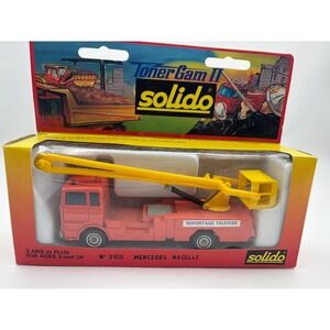 Solido Mercedes Nacelle No. 3105 Diecast Aerial Platform Truck 1:50